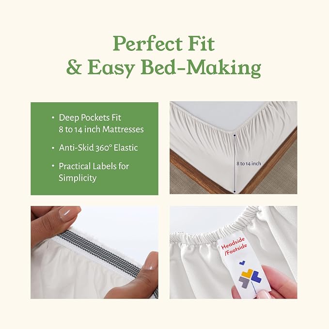 California Design Den Extra Long Twin Sheets Set - Image 5