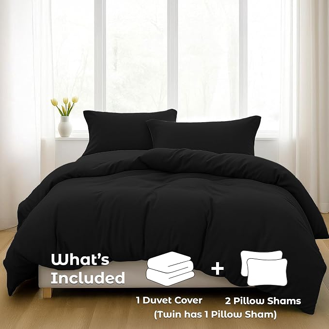 Pure Bedding Duvet Cover Queen Size - Image 2