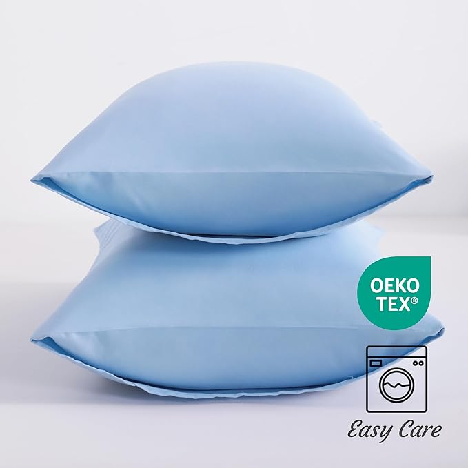 NTBAY Standard Pillow Cases Set of 2, 2 Pack Brushed Microfiber 20x26 Pillow - Image 3