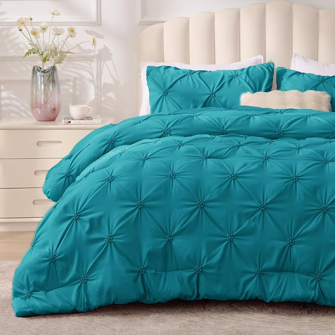 BEDELITE Teal Twin Comforter Set by BEDELITE