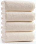 sakano 4-Piece Bath Towel Set, Quick-Dry Absorbent Lint Free & Launder Soft by Unknown