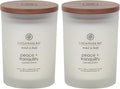 Chesapeake Bay Candle Peace + Tranquility Scented Candles Medium Size 2-Pack by ChesapeakeBayFragrance