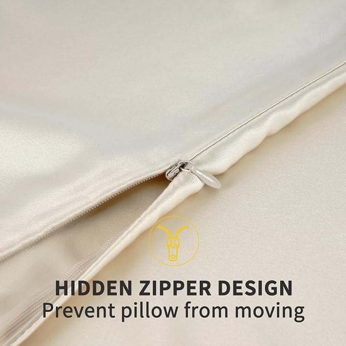 ZIMASILK 100% Pure Mulberry Silk Pillowcase 2 Pack, Soft and Smooth, Both Sides - Image 7