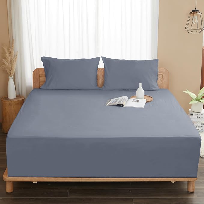 Sunflower Queen Fitted Sheet, 1-Piece Extra Deep Pocket Fitted Bottom Sheet 22" - Image 8