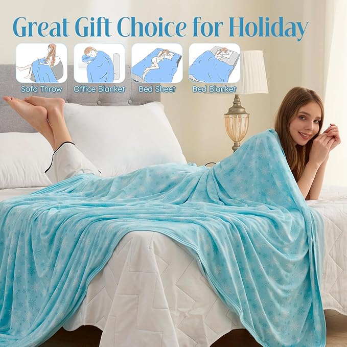 OIGAE Cooling Blanket for Hot Sleepers - Image 6