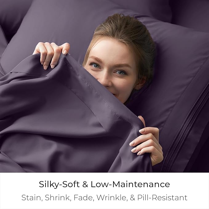 Mellanni California King Size Flat Sheet - Image 5