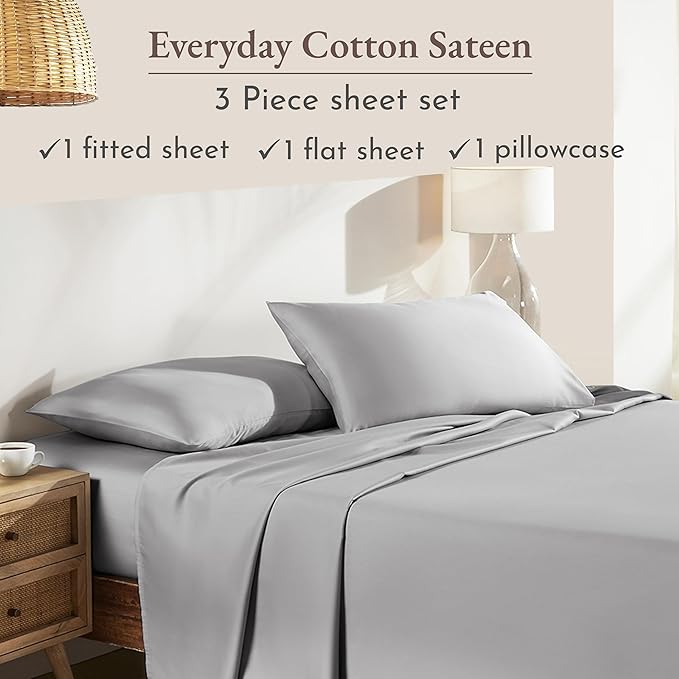 California Design Den Twin Bed Sheets Set - Image 4
