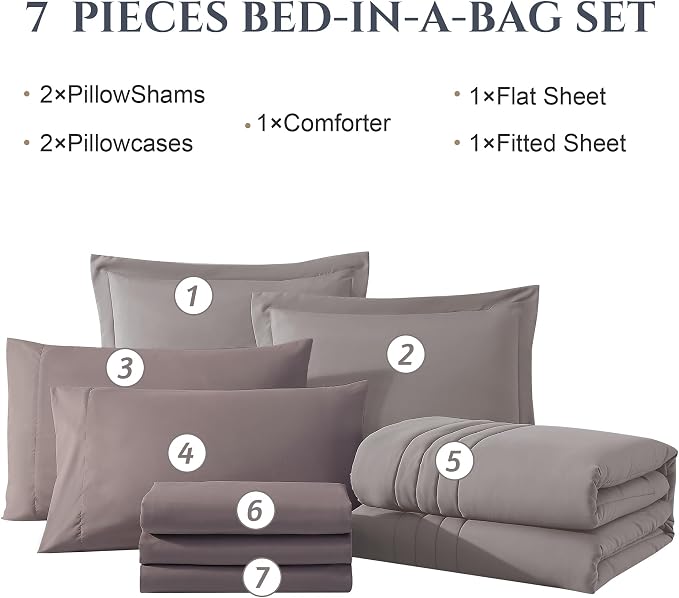 Monbix King Size Comforter Set - Image 7