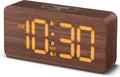 uscce Wooden Digital Alarm Clocks by USCCE