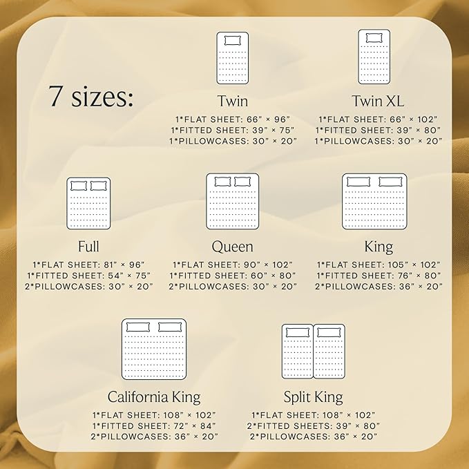 LuxClub 4 PC California King Sheet Set, Breathable Luxury Bed Sheets, Deep - Image 4