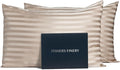 Fishers Finery 25mm 100% Pure Mulberry Silk Pillowcase Set by FishersFinery