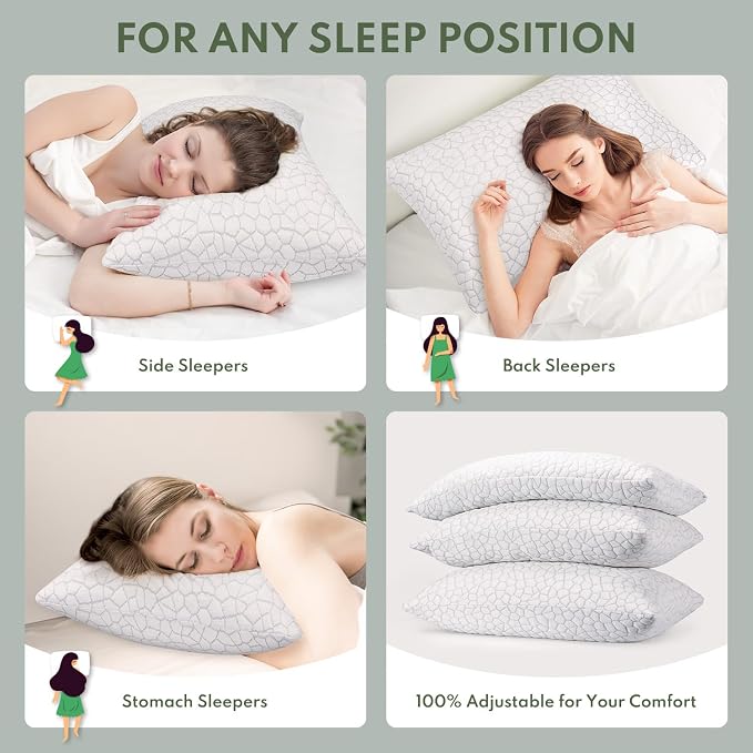 Pillows Queen Size Set of 2 - Image 5
