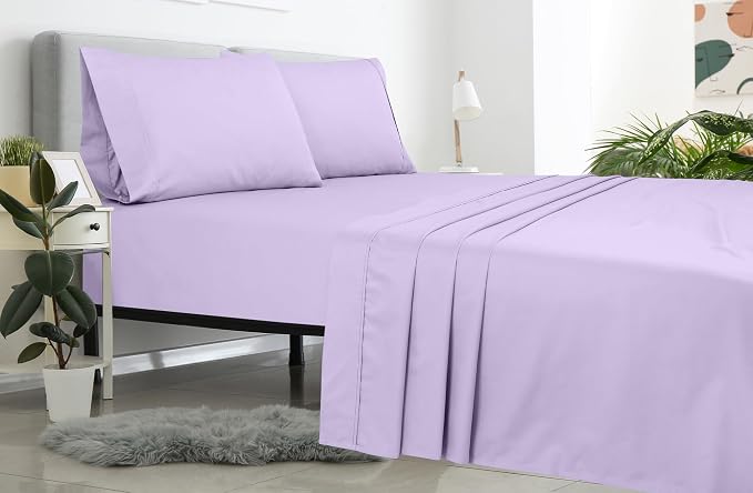 Royale Linens Queen Flat Sheet - Image 7