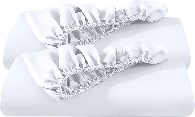 Bare Home 2-Pack Fitted Bottom Sheets Full XL by BareHome