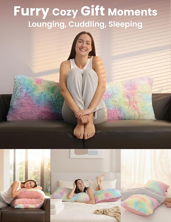 ZonLi Fluffy Body Pillow, Full Body Pillows - Image 6