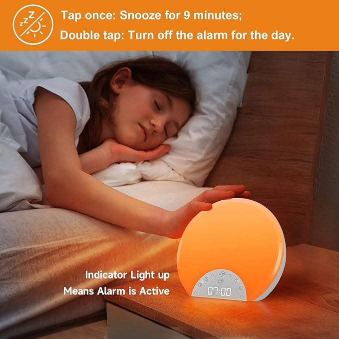 ANTDALIS Sunrise Alarm Clock Wake Up Light - Image 3