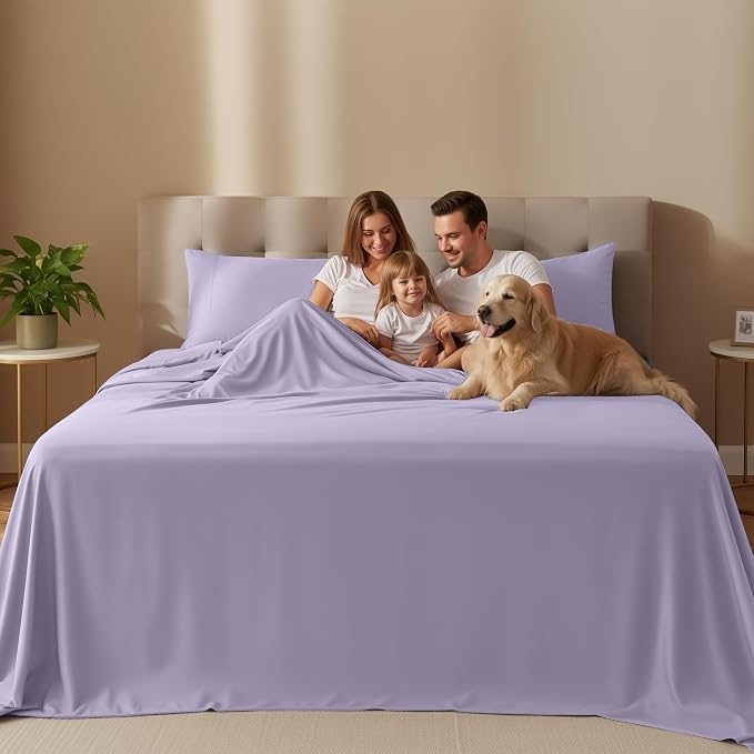 Utopia Bedding California King Size Sheet Set – 4 Piece Bed Sheets, Soft and - Image 2