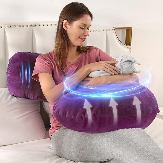 BATTOP Pregnancy Pillows for Sleeping, Maternity Body Pillow - Image 3