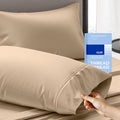 Thread Spread 100% Cotton King Size Pillow Cases Set of 2 by THREADSPREAD