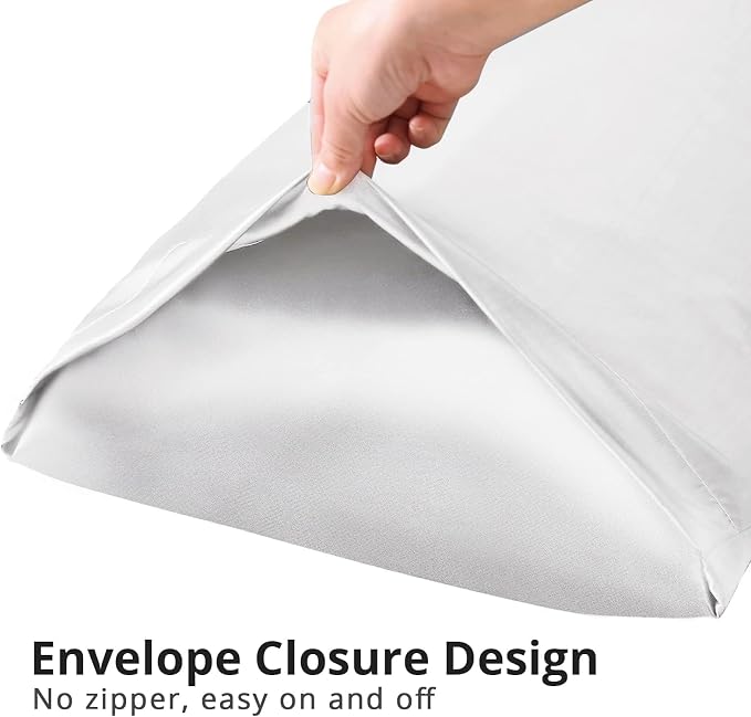HUXMEYSON Body Pillow with Satin Pillowcase, Body Pillow - Image 4