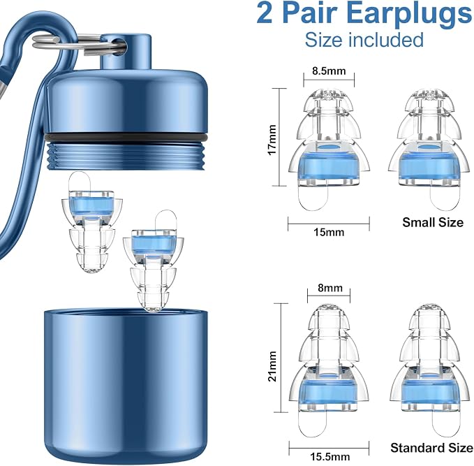 High Fidelity Concert Earplugs for Concerts Musicians，Earplugs for noise - Image 2