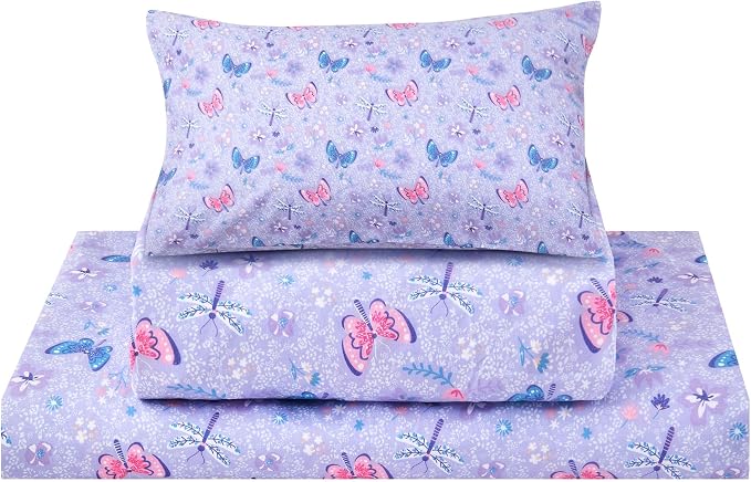 lasoftan Kids Sheet Set Twin Size 3 Pcs, Girls Sheet Set - Image 8