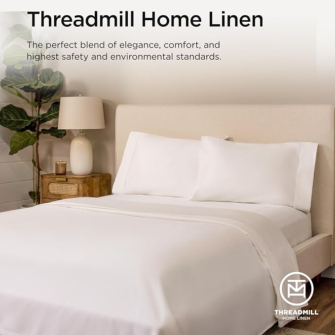 Threadmill Luxury 800 Thread Count Full Size 100% Cotton Sheets - Image 8