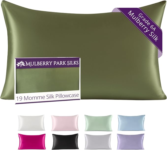Mulberry Park 100% Silk Pillowcase by MulberryParkSilks