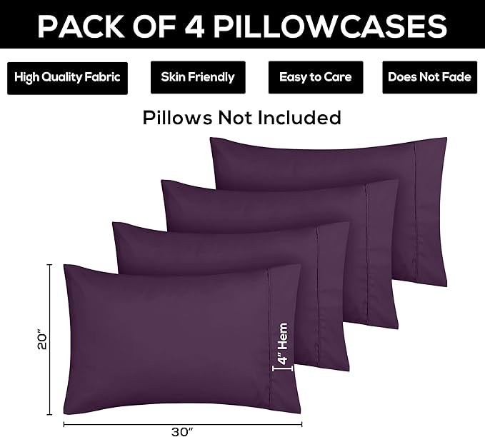 Utopia Bedding Queen Pillow Cases - Image 3