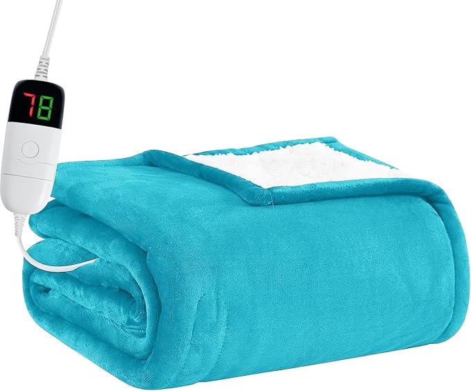 BOMOVA Heated Electric Blanket Twin by BOMOVA