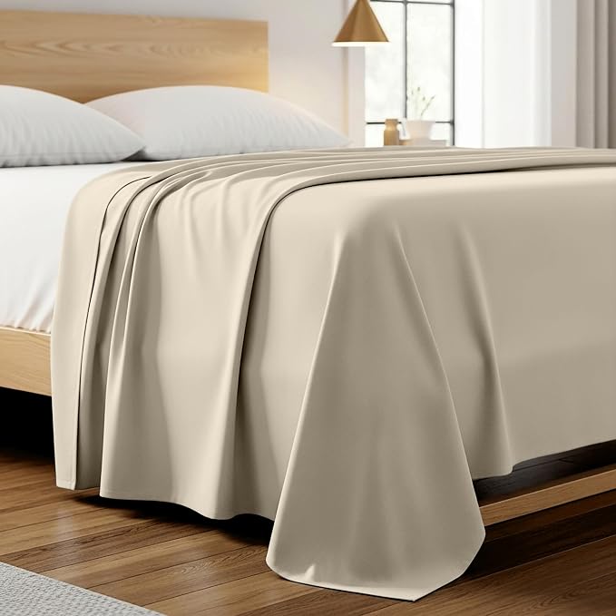 Mellanni King Size Flat Sheet by Mellanni