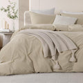 NEXHOME PRO Queen Duvet Cover Set – 100% Certified Organic Cotton by NEXHOMEPRO