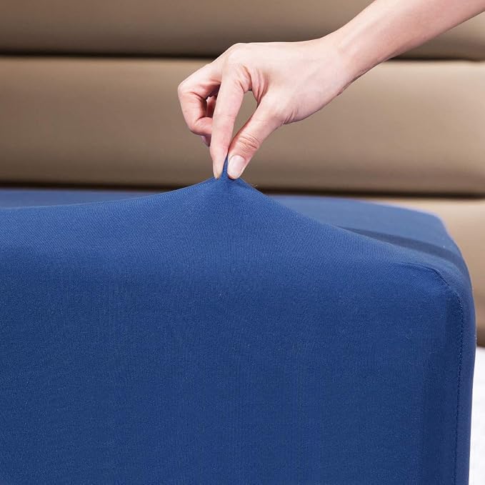 Fitted Sheet- COSMOPLUS Queen Fitted Sheet Only（No Flat Sheet or Pillow Shams） by COSMOPLUS
