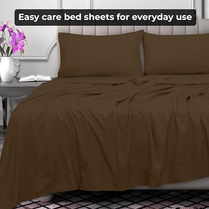 Royale Linens Queen Flat Sheet - Image 6