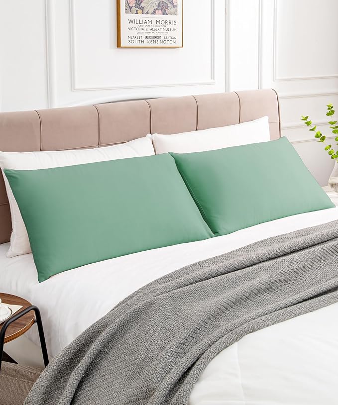Warmstar Cotton Pillow Cases Standard Size Set of 2, 600 Thread Count - Image 2
