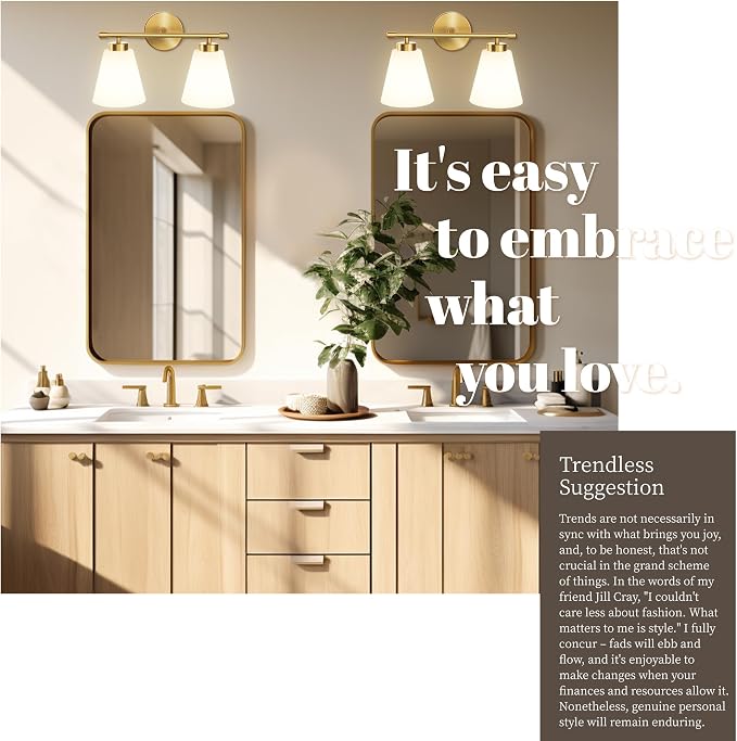 Hamilyeah Gold Bathroom Vanity Light Fixture - Image 8