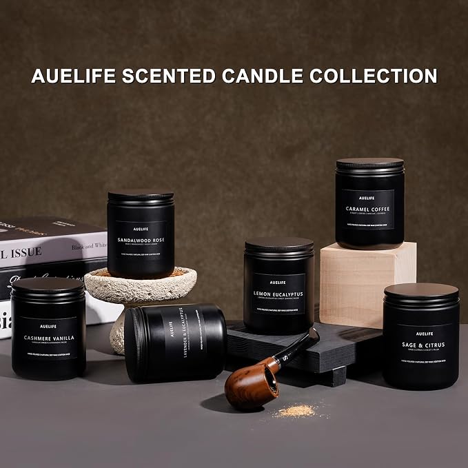 Caramel Coffee Candle | Men Scented Candles - Image 5