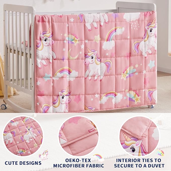 anfie Weighted Blanket Kids Weighted Blanket Cooling Blanket - Image 6