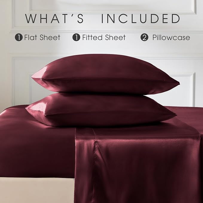FreshCulture Satin Sheets California King - Image 3