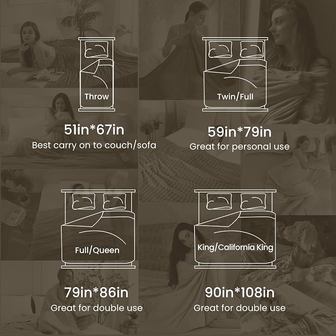 Elegear Revolutionary Cooling Throw Blanket, Absorbs Heat to Keep Body Cool - Image 8