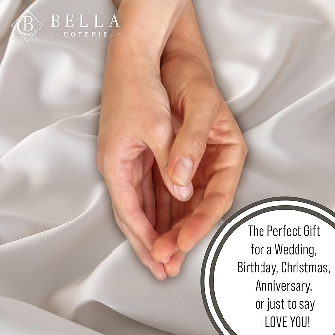 Bella Coterie | Luxury Bamboo Viscose Queen Size Pillowcase Set | 100% - Image 6