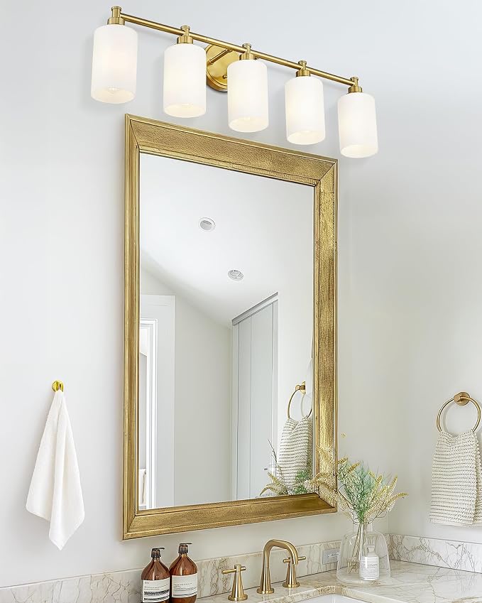 FEMILA 5 Light Bathroom Light Fixture Over Mirror, Bathroom Vanity Light - Image 4