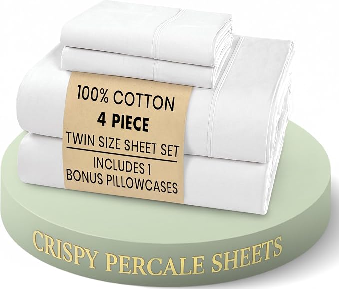 RUVANTI 4 Pcs Cotton Sheets - Image 8
