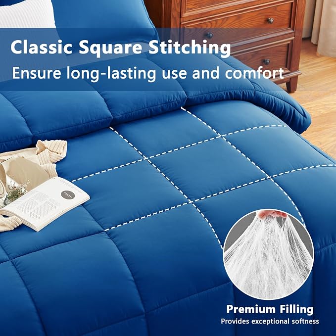 CozyLux King Size Comforter Set - Image 2