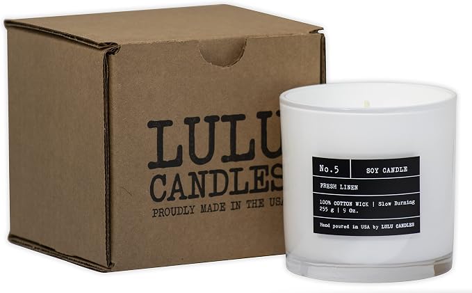 Lulu Candles | Lavender Fields | Luxury Scented Soy Jar Candle | Hand Poured in - Image 5