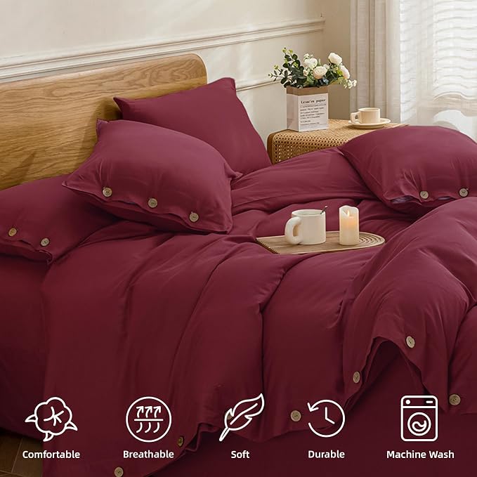 JELLYMONI Cotton Duvet Cover Full Size - Image 3