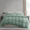 Nestl Sage Green Duvet Cover Full Size by Nestl