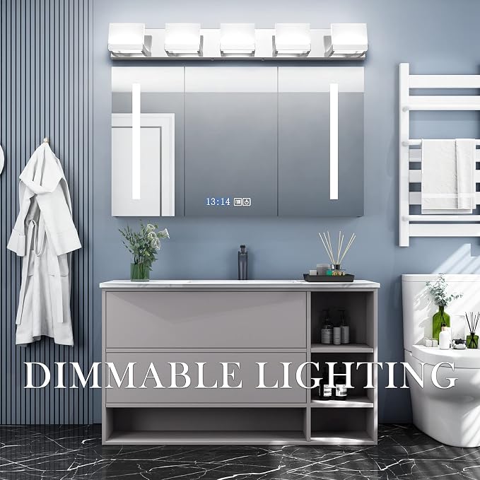 Tipace Dimmable Modern 5 Lights LED Vanity Light - Image 3