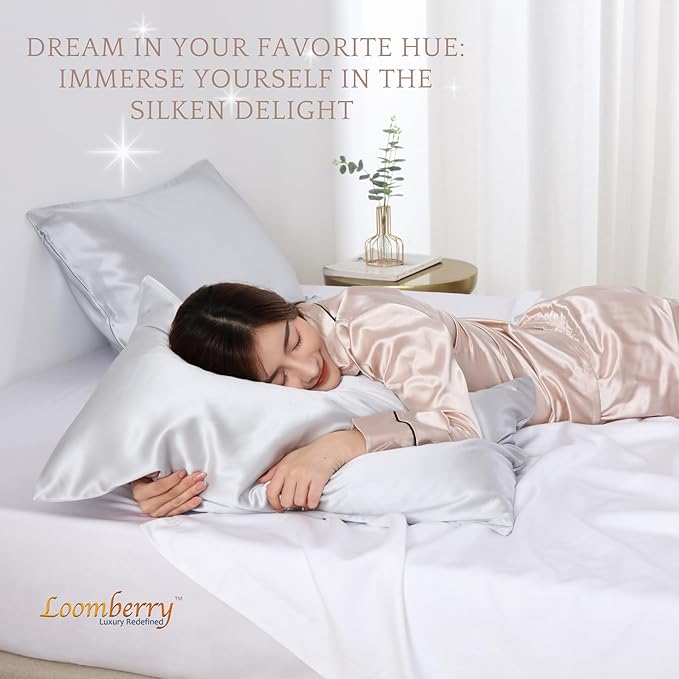 100% Pure Mulberry Silk Pillowcase - Image 9