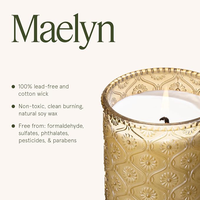 LA JOLIE MUSE Ginger & White Musk Candles | Ginger, Lemongrass & Musk | 6 oz - Image 6